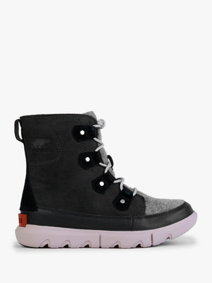 Explorer II Joan Felt Jet Vapor Suede Ankle Boots