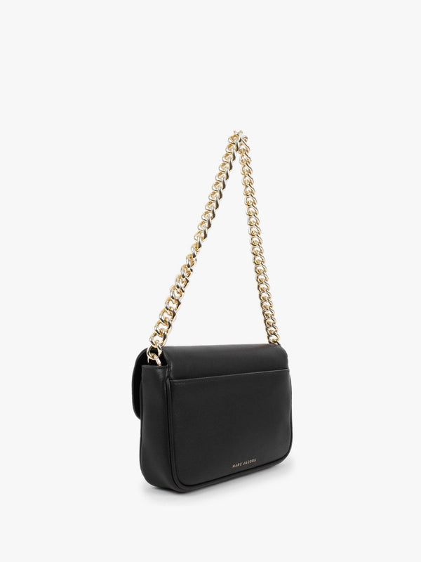 The J Marc Black Leather Shoulder Bag