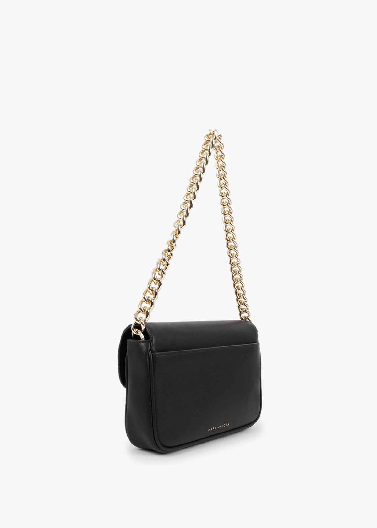 The J Marc Black Leather Shoulder Bag
