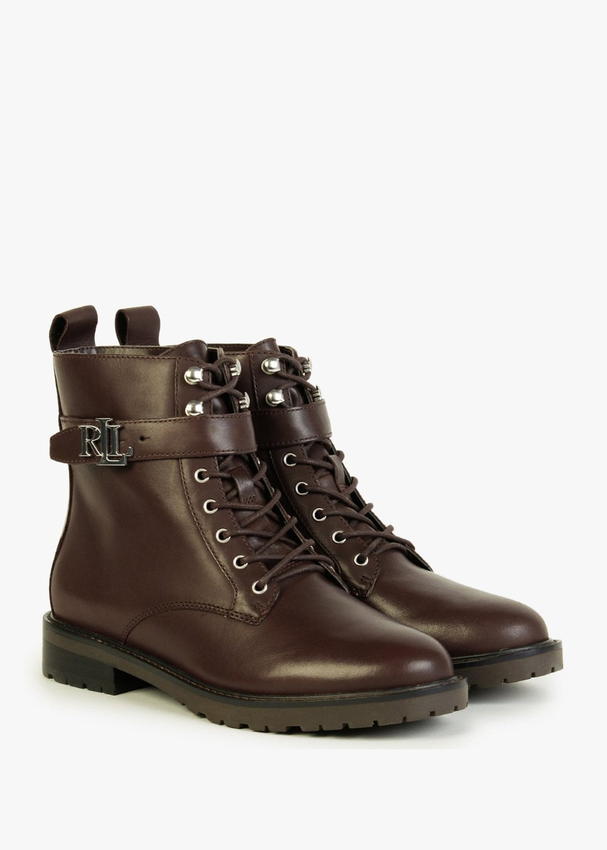 Elridge Brown Leather Ankle Boots