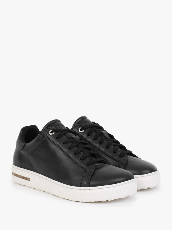 Bend Low Black Leather Trainers