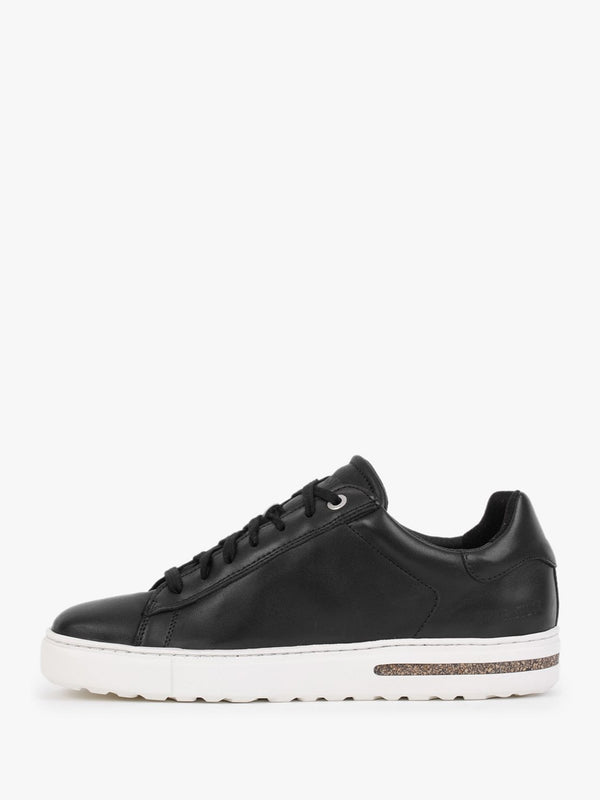 Bend Low Black Leather Trainers