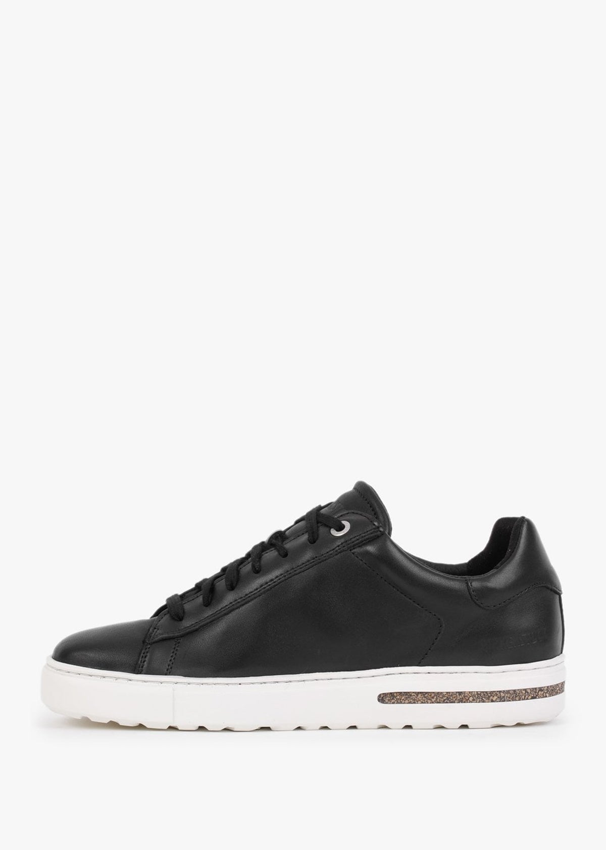 Bend Low Black Leather Trainers