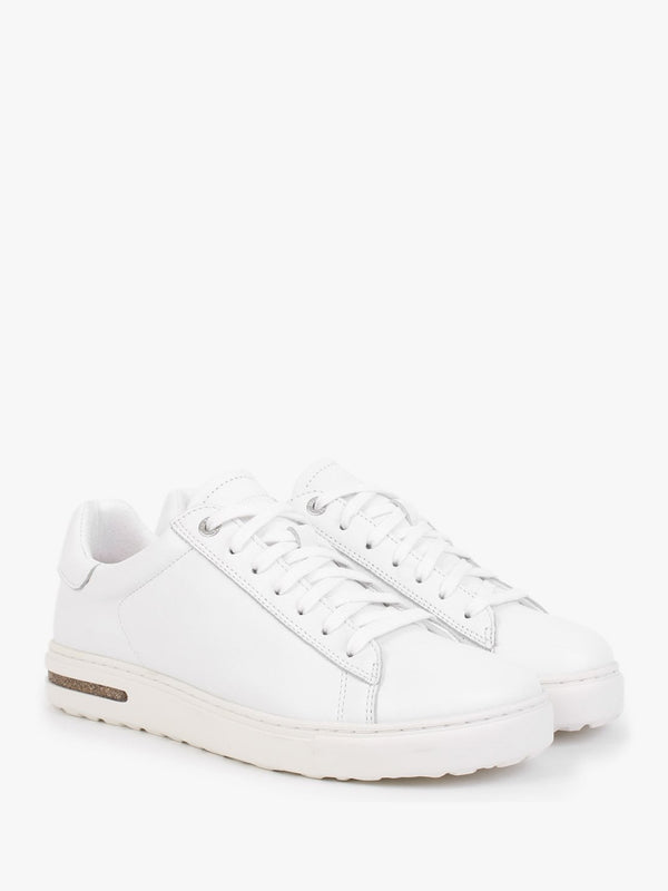 Bend Low White Leather Trainers