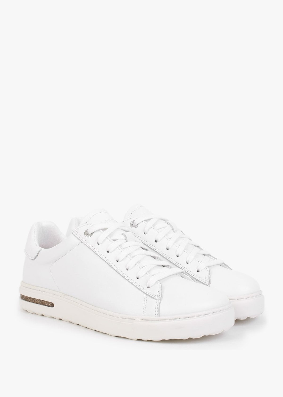 Bend Low White Leather Trainers