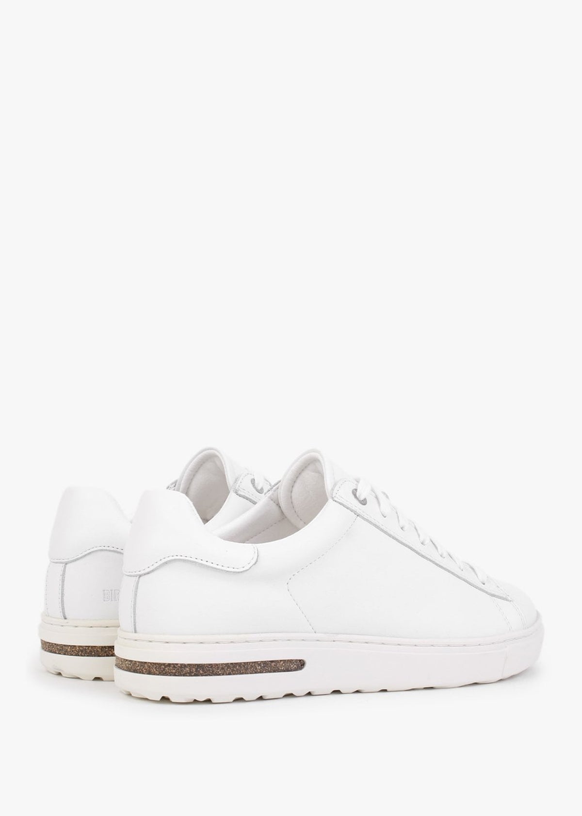Bend Low White Leather Trainers