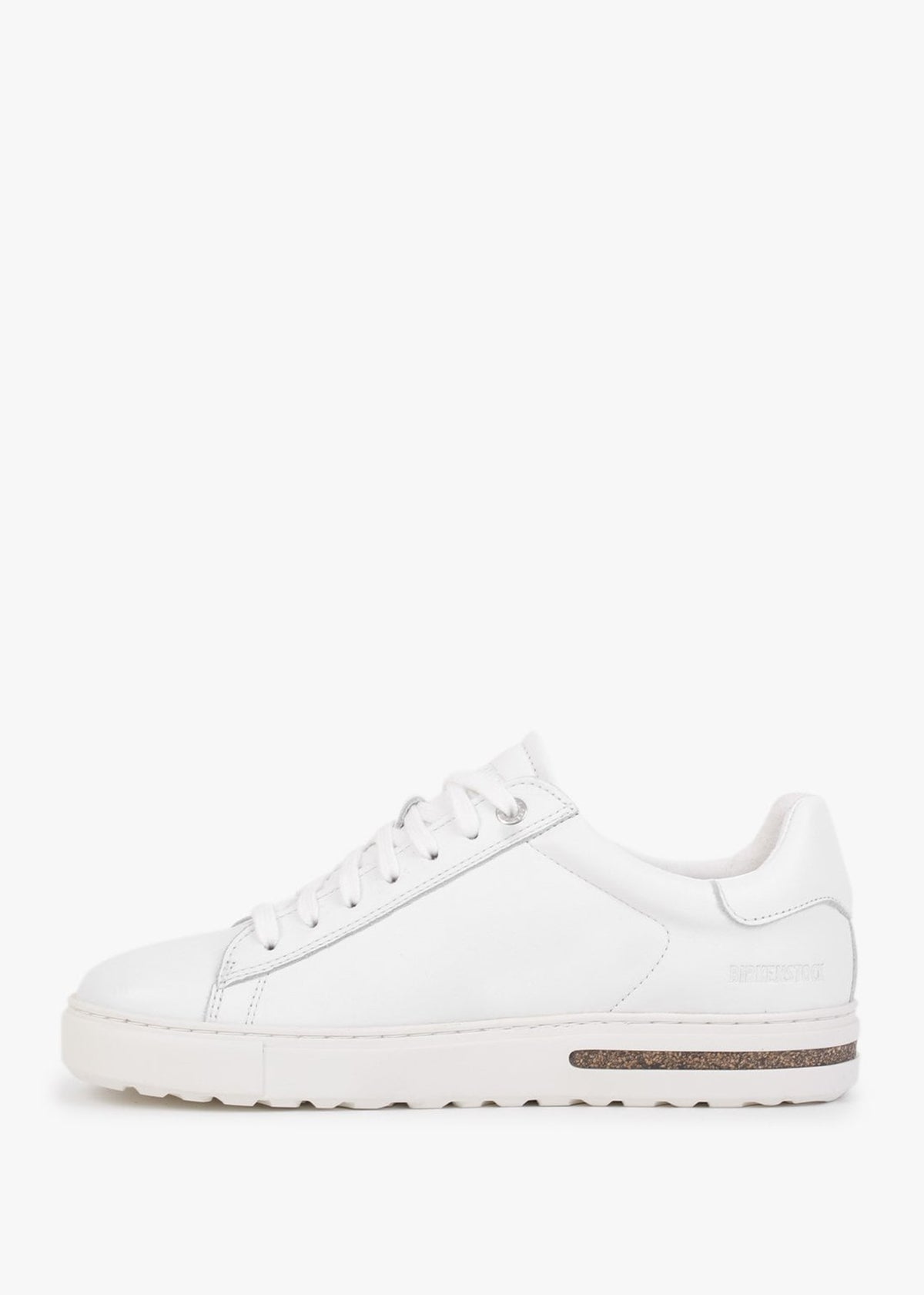 Bend Low White Leather Trainers