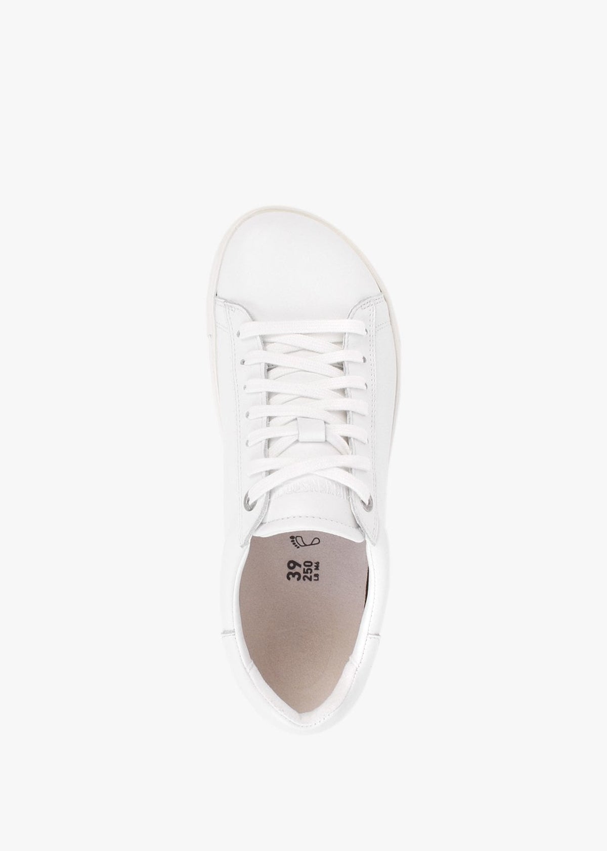 Bend Low White Leather Trainers
