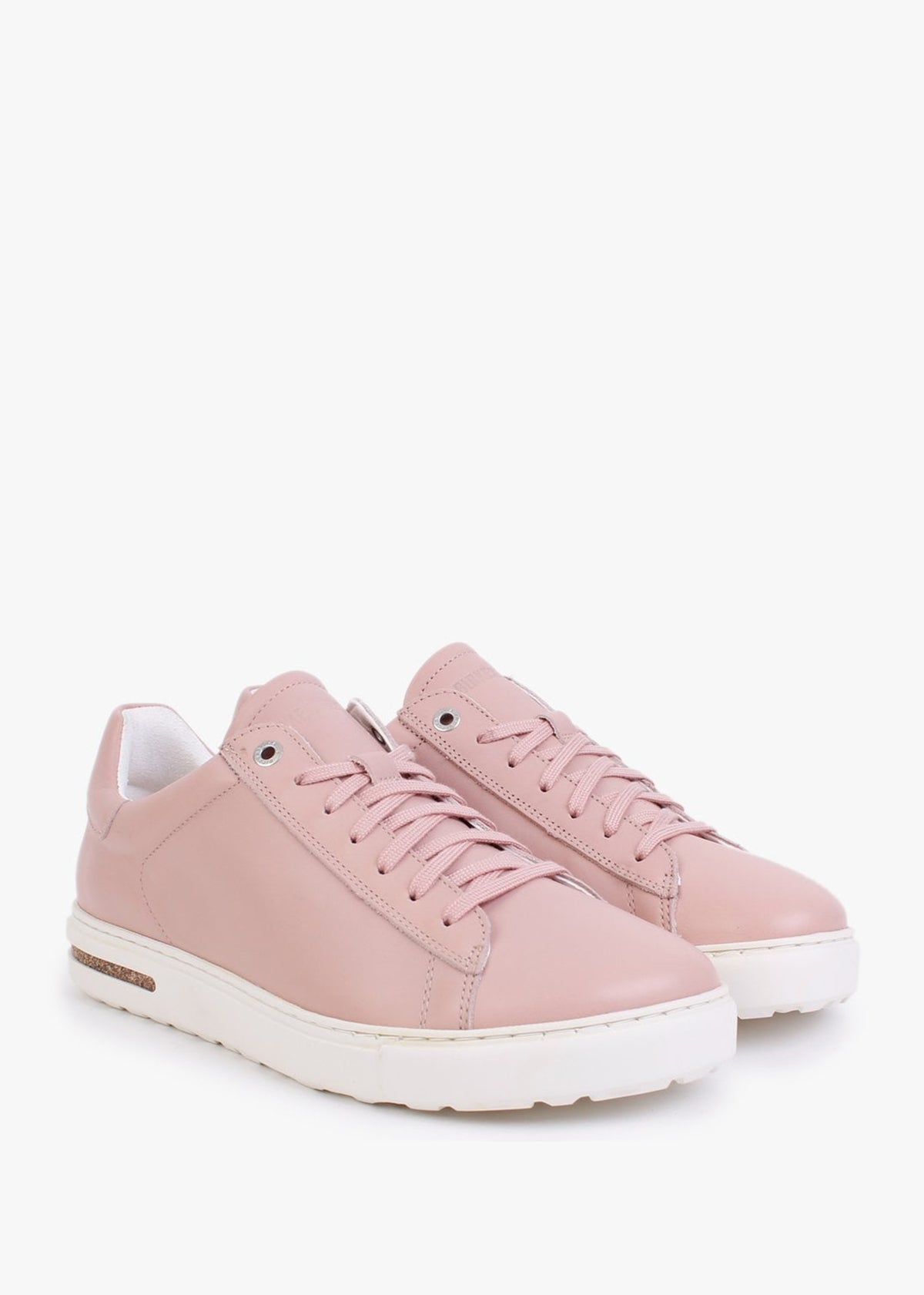 Bend Low Light Rose Leather Trainers