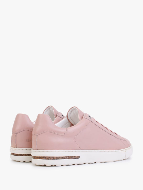 Bend Low Light Rose Leather Trainers