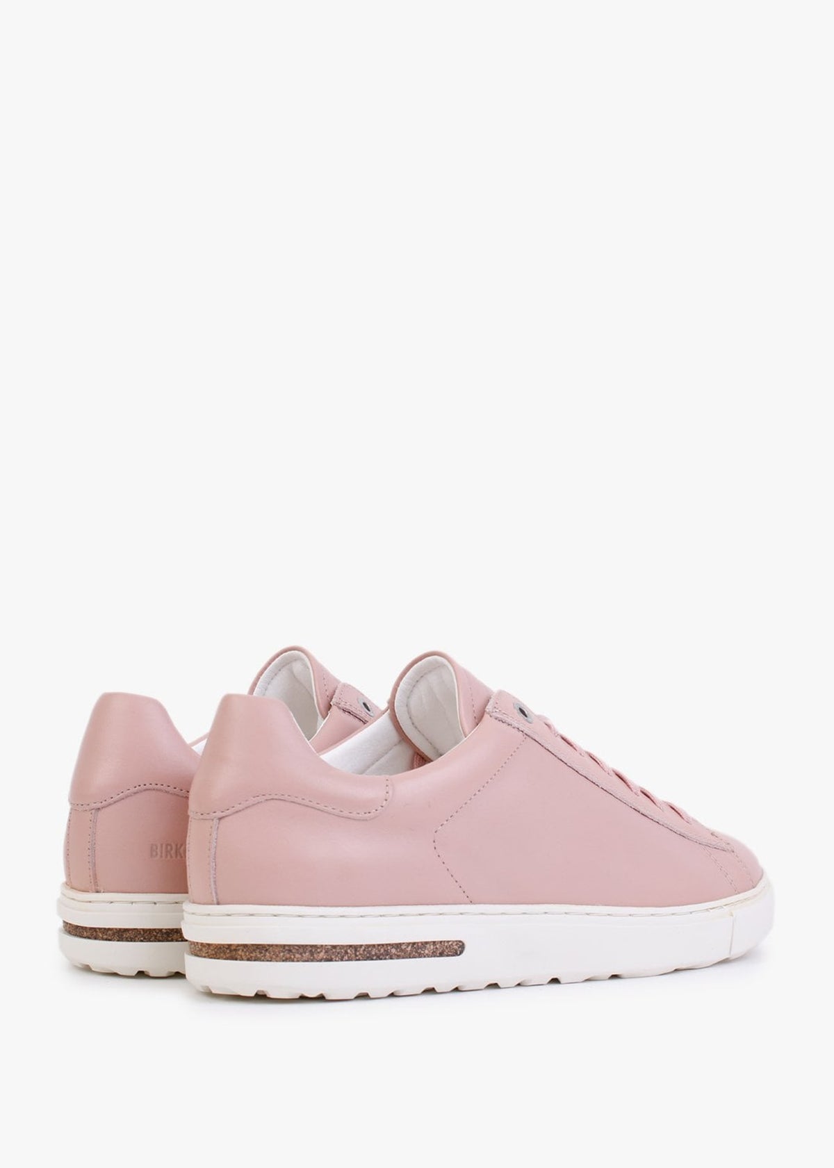 Bend Low Light Rose Leather Trainers