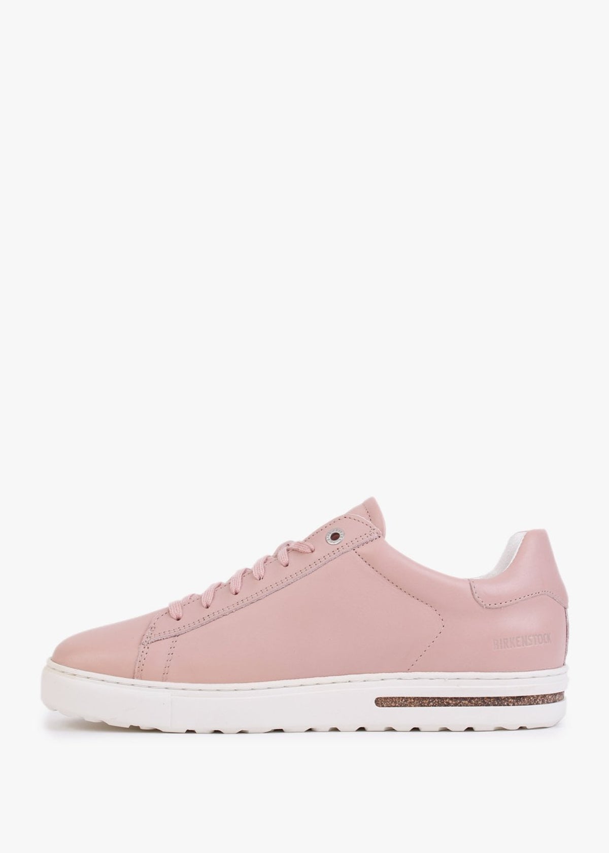 Bend Low Light Rose Leather Trainers
