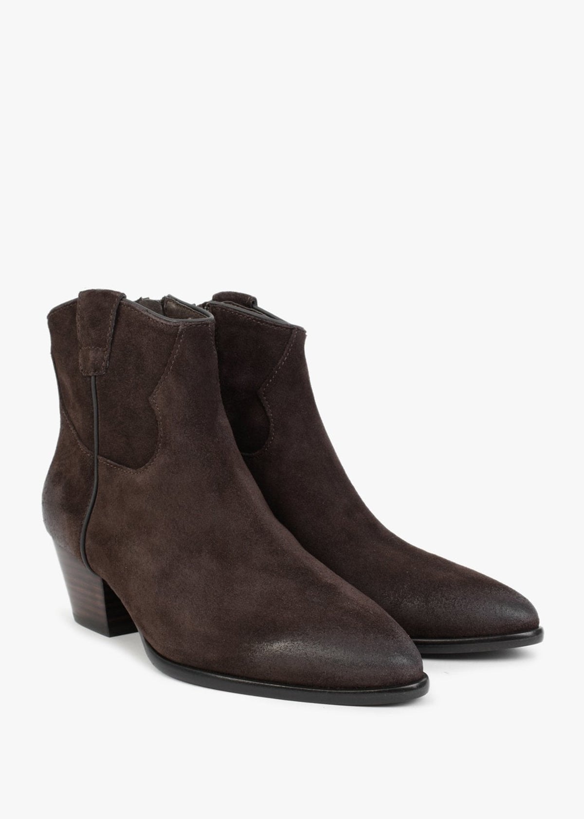 Houston It Ebano Suede Western Boots
