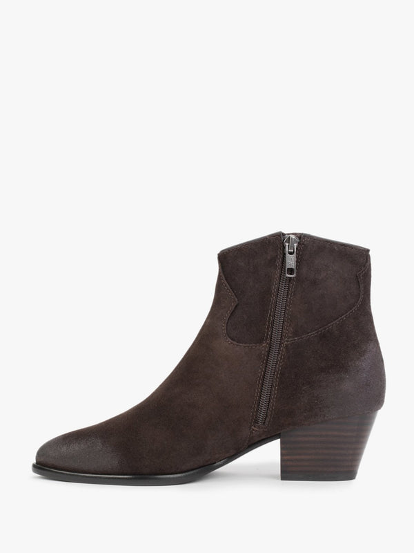 Houston It Ebano Suede Western Boots
