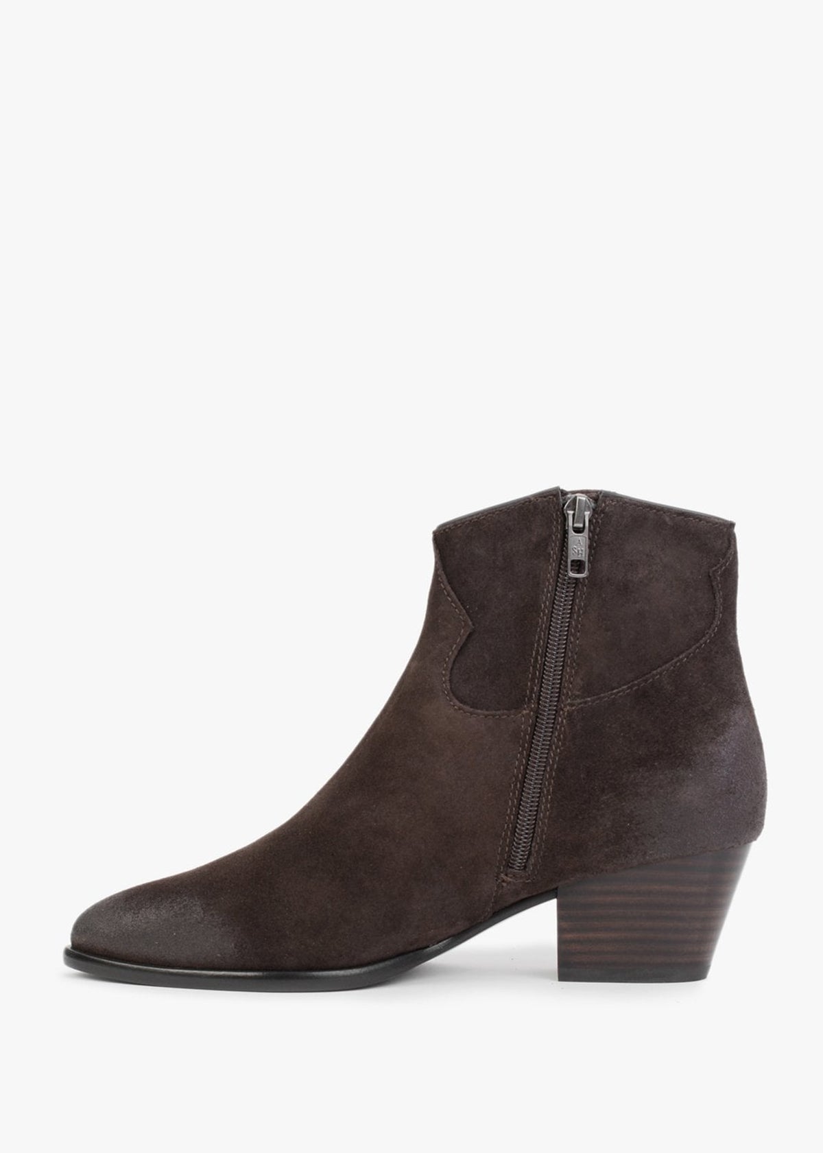Houston It Ebano Suede Western Boots