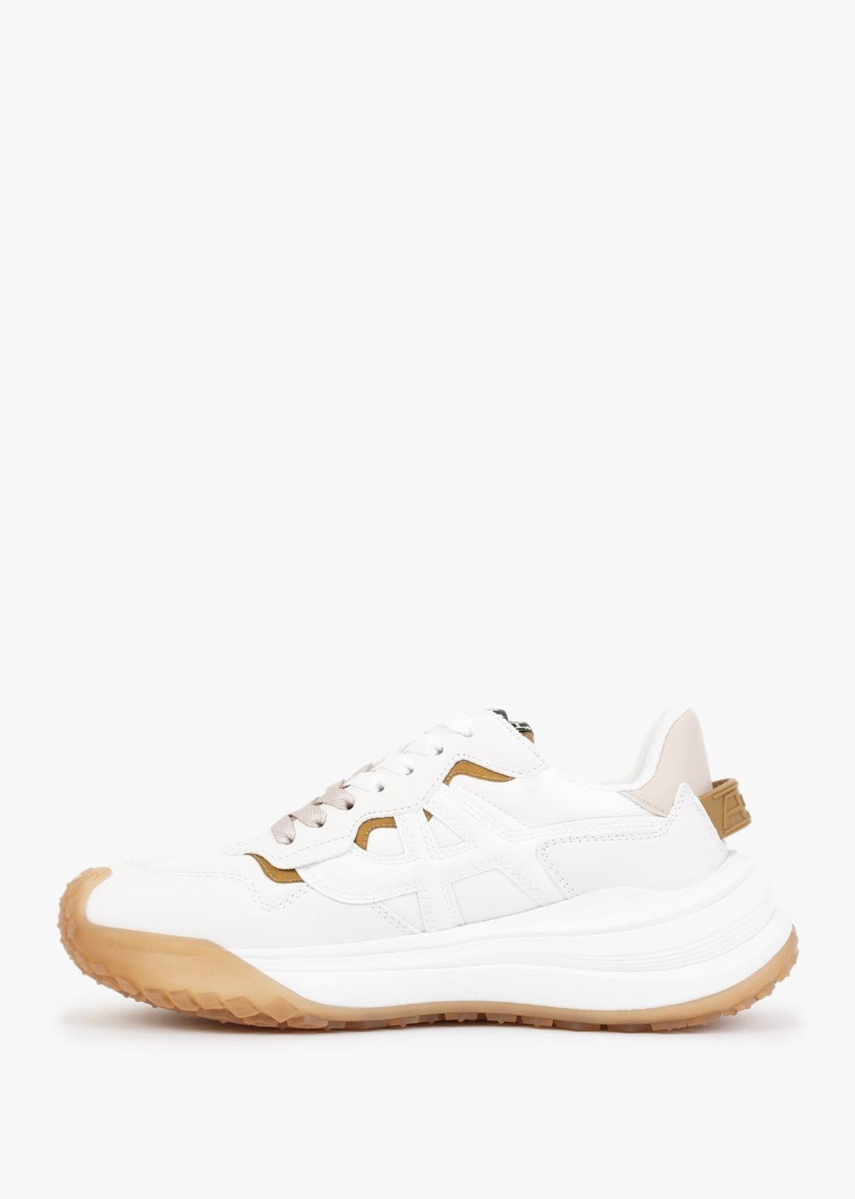 Joker White Chrome Free Leather Trainers