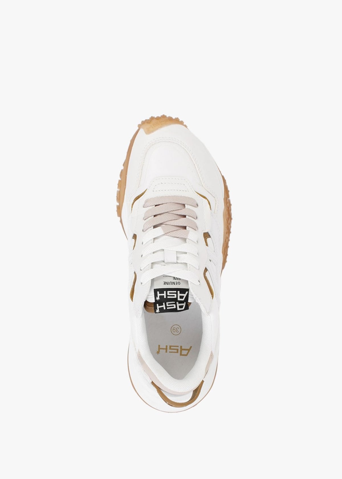 Joker White Chrome Free Leather Trainers