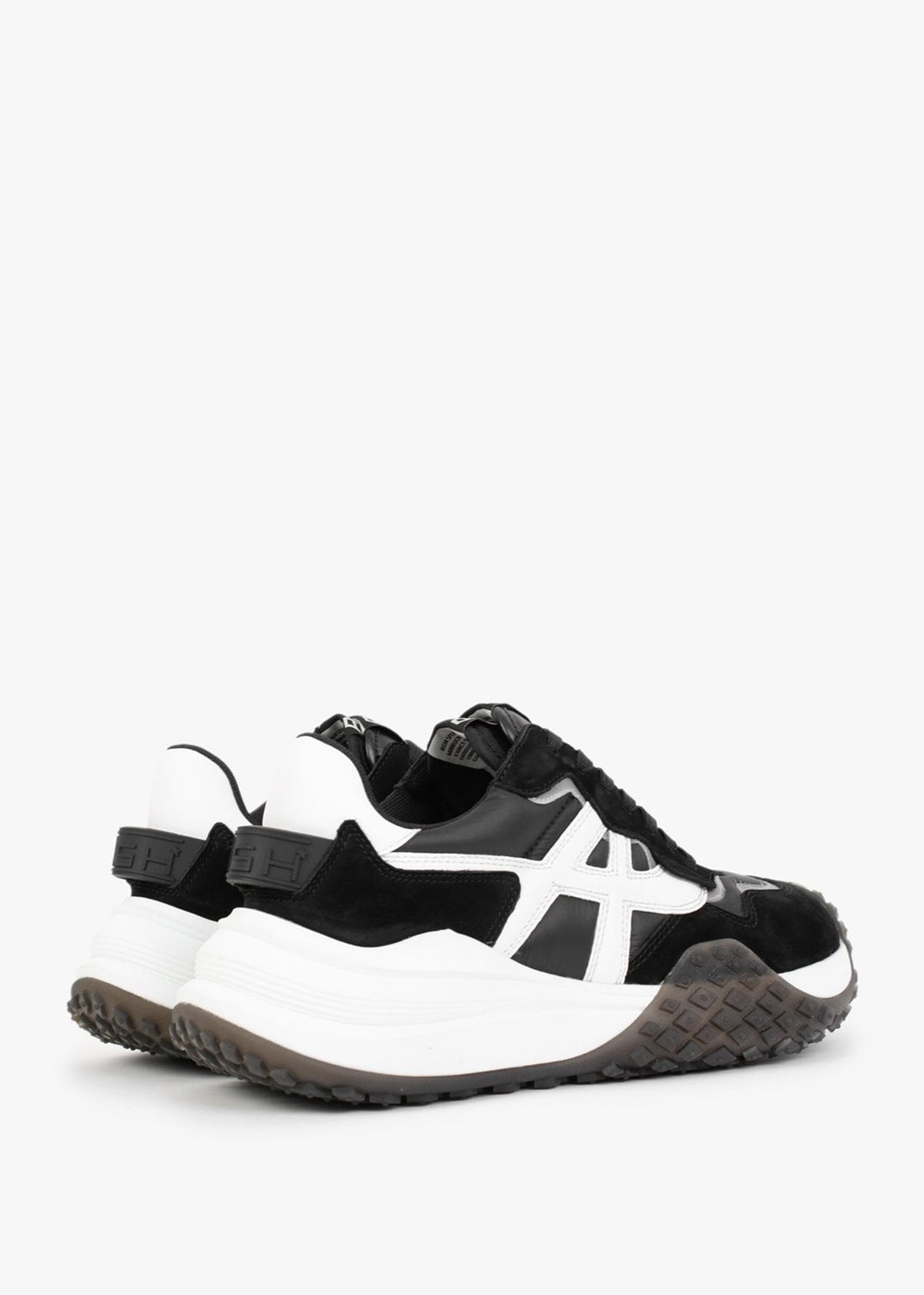 Joker Be Kind Black Nubuck Trainers