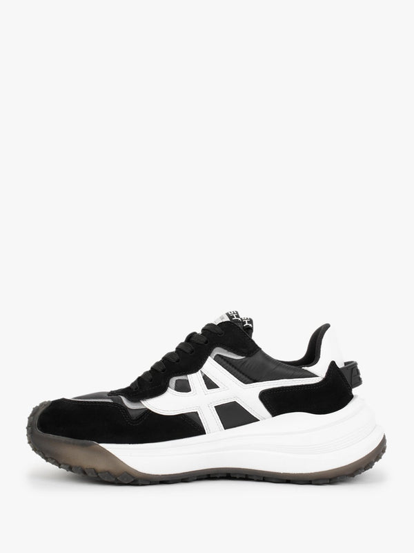 Joker Be Kind Black Nubuck Trainers