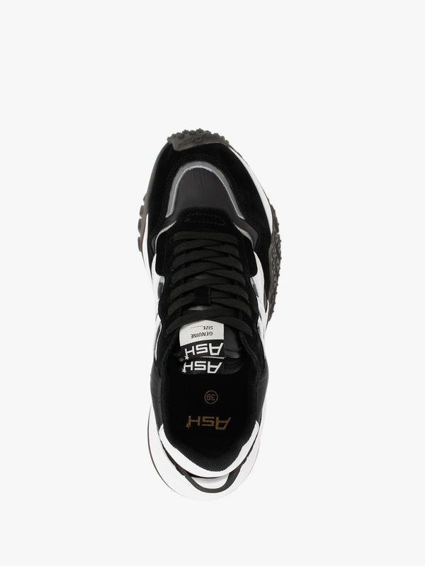 Joker Be Kind Black Nubuck Trainers