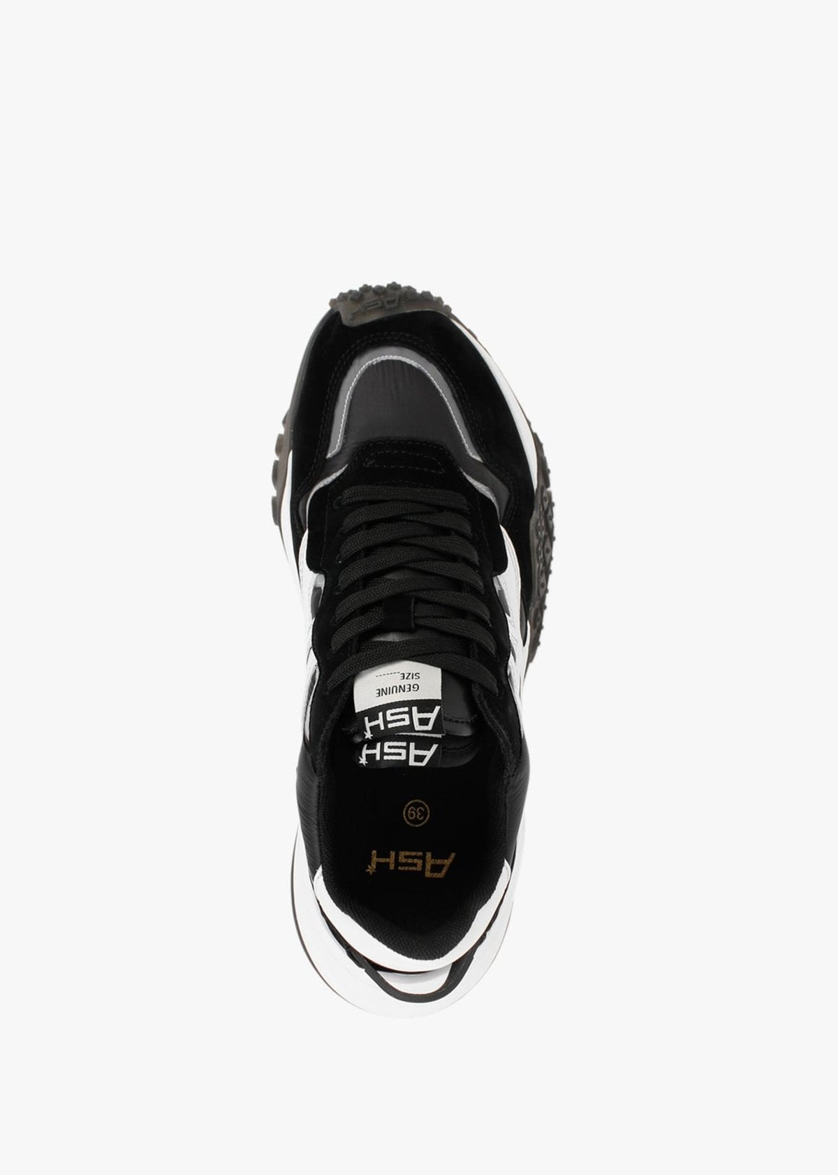 Joker Be Kind Black Nubuck Trainers