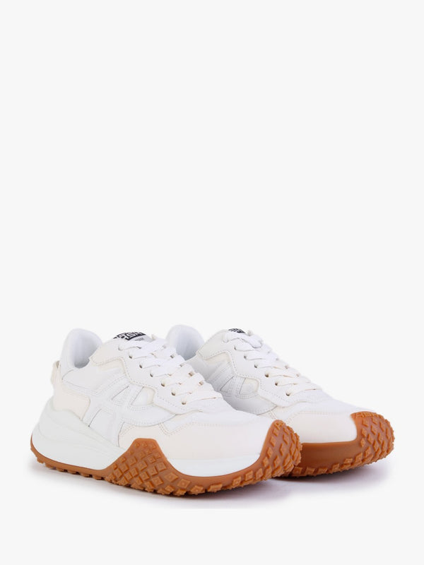 Joker Be Kind White Chrome Free Leather Trainers