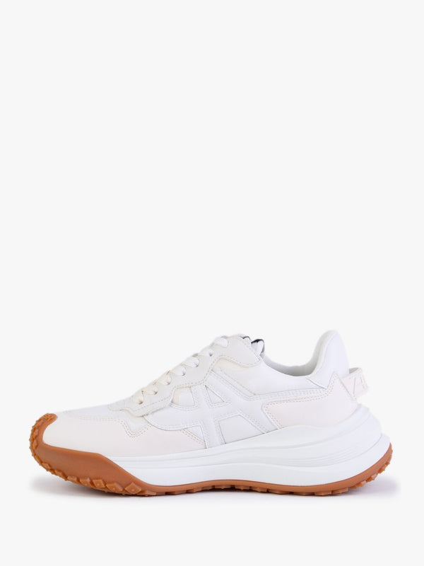 Joker Be Kind White Chrome Free Leather Trainers