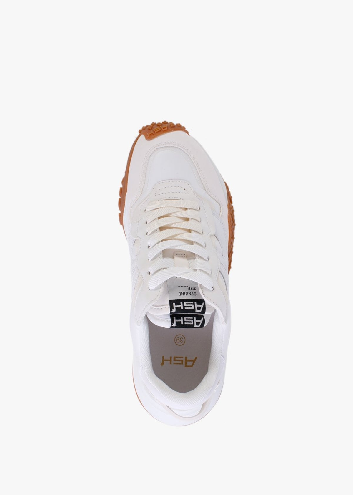 Joker Be Kind White Chrome Free Leather Trainers