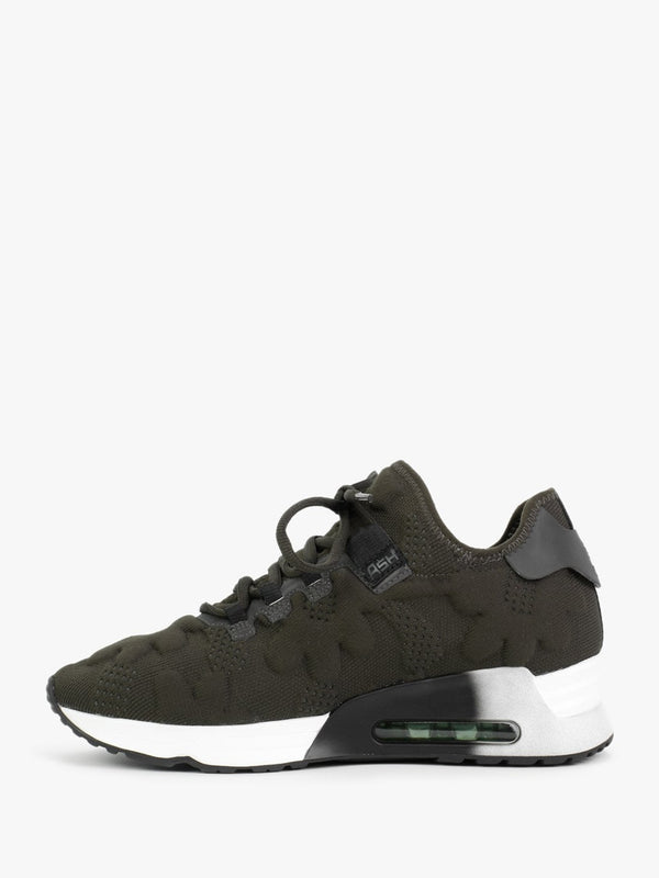 Lift Flower Recycled Military Knitted Trainers