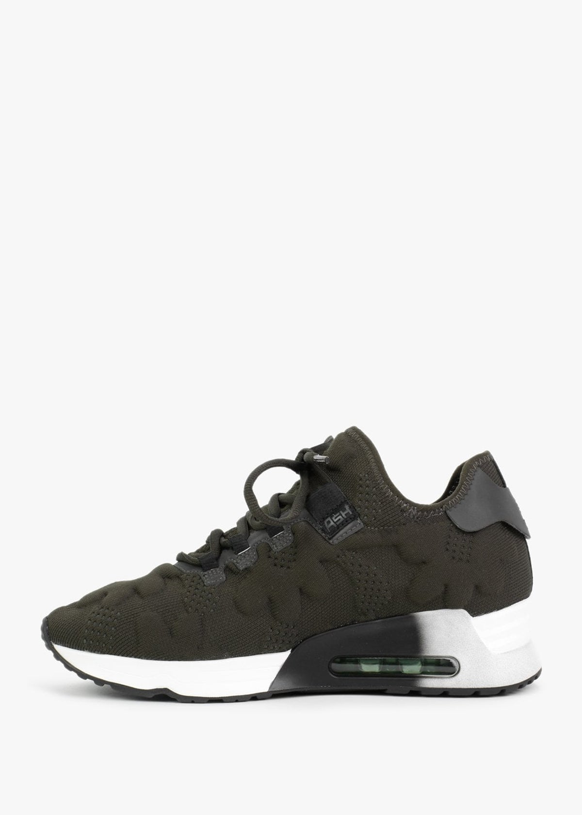 Lift Flower Recycled Military Knitted Trainers