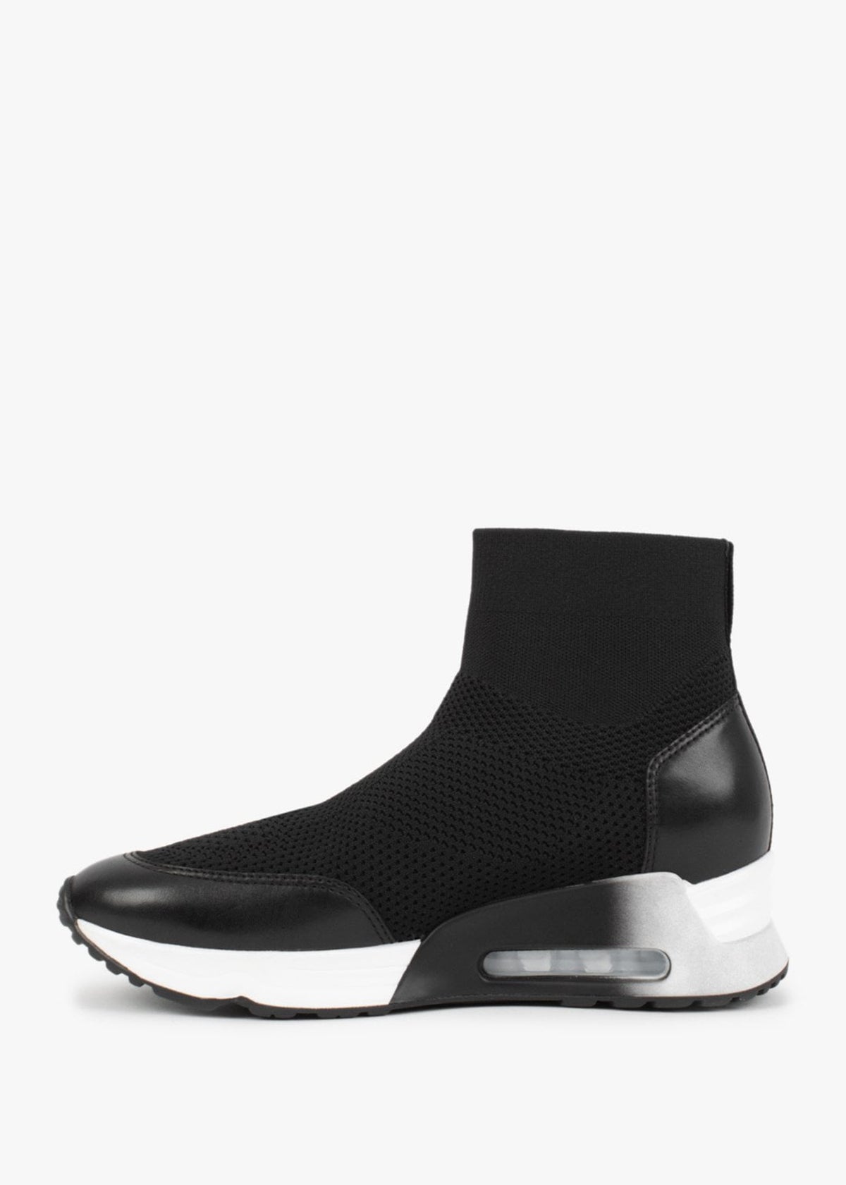 Lunar Black Black High Trainers