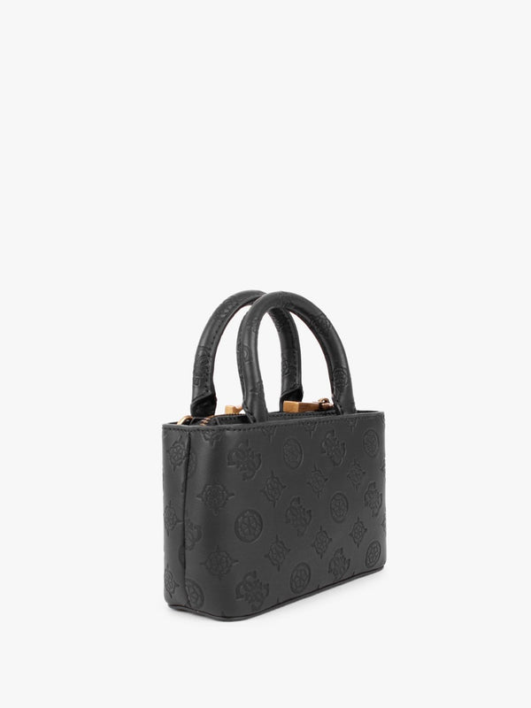 G Vibe Micro Mini Logo Stamp Black Cross-Body Bag