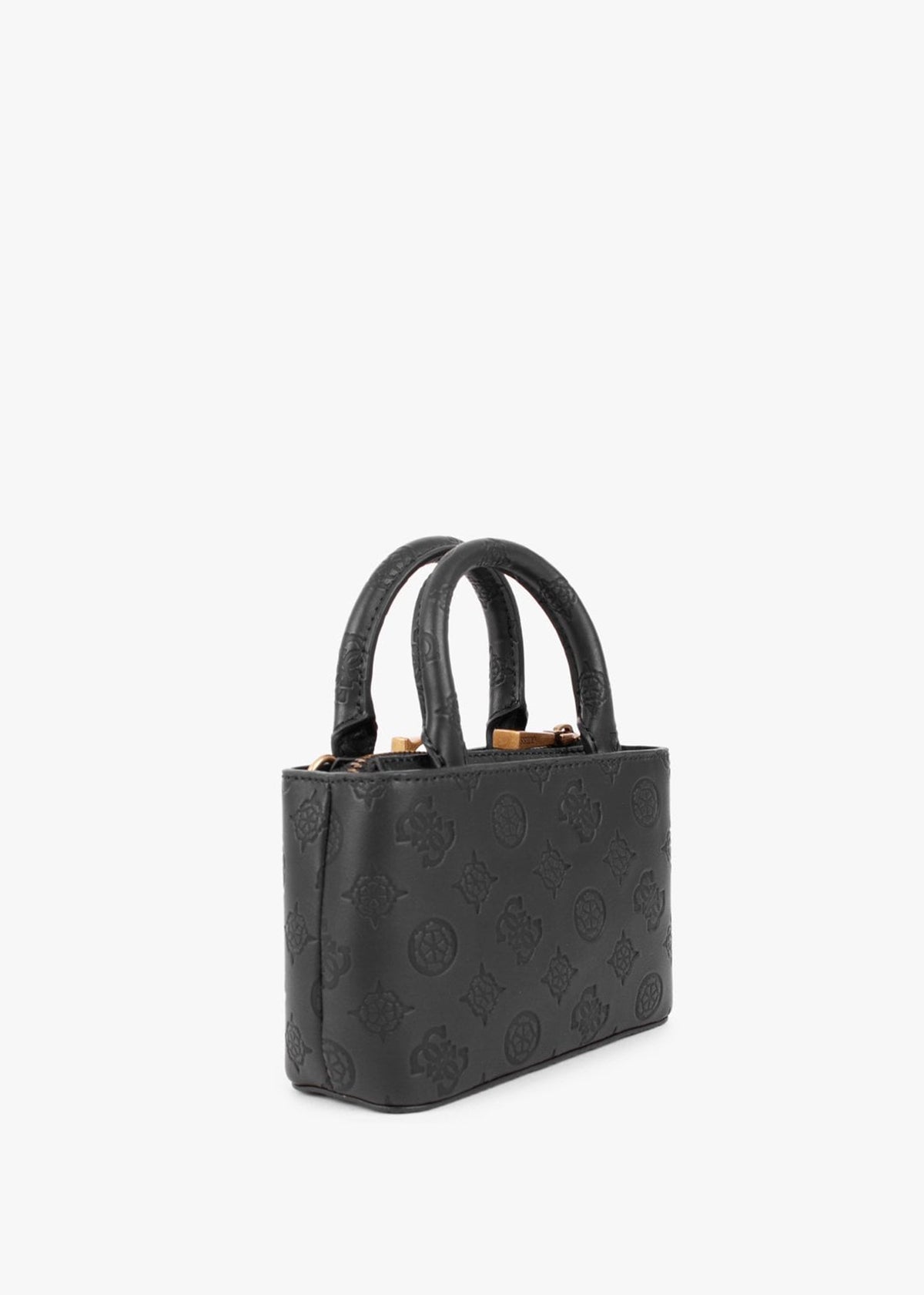 G Vibe Micro Mini Logo Stamp Black Cross-Body Bag
