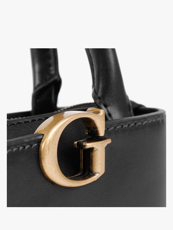 G Vibe Micro Mini Smooth Black Cross-Body Bag