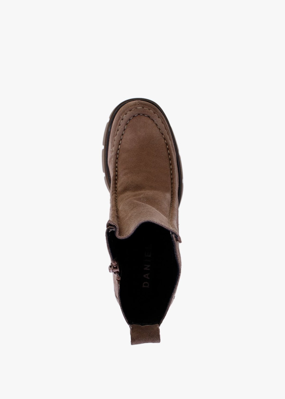 Leamy Taupe Suede Ankle Boots