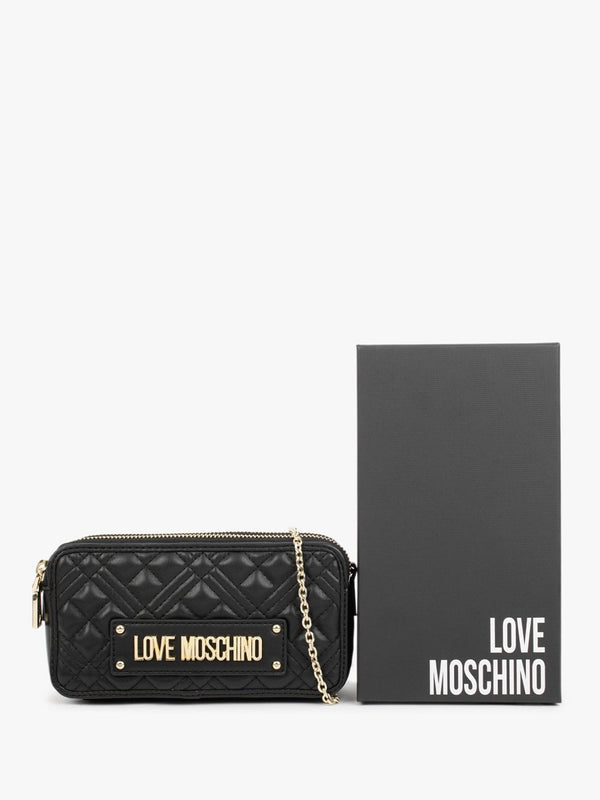 Small Classic Quilt Black Cross-Body Bag