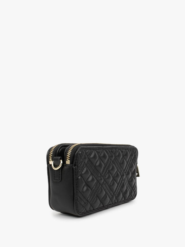 Small Classic Quilt Black Cross-Body Bag