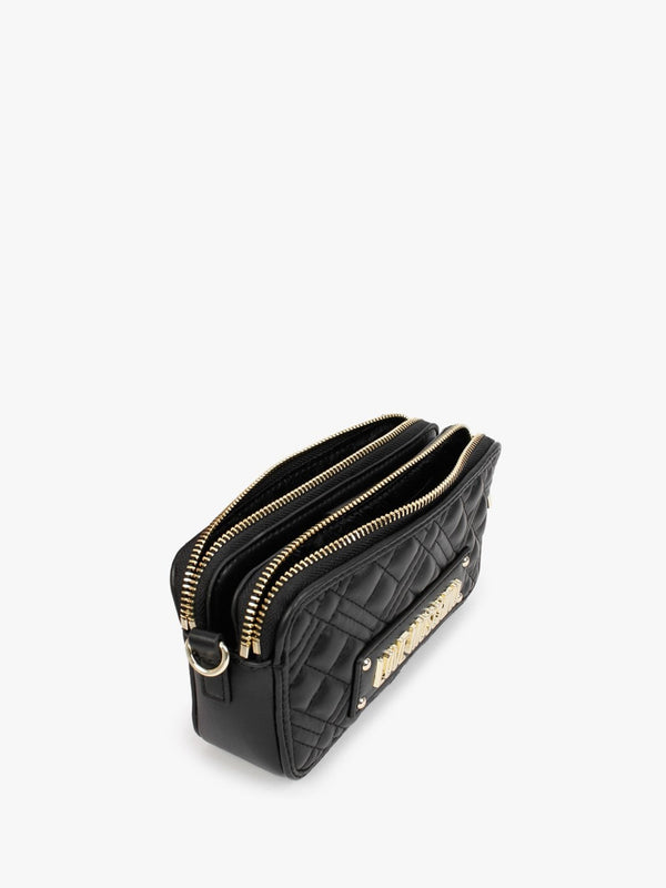 Small Classic Quilt Black Cross-Body Bag