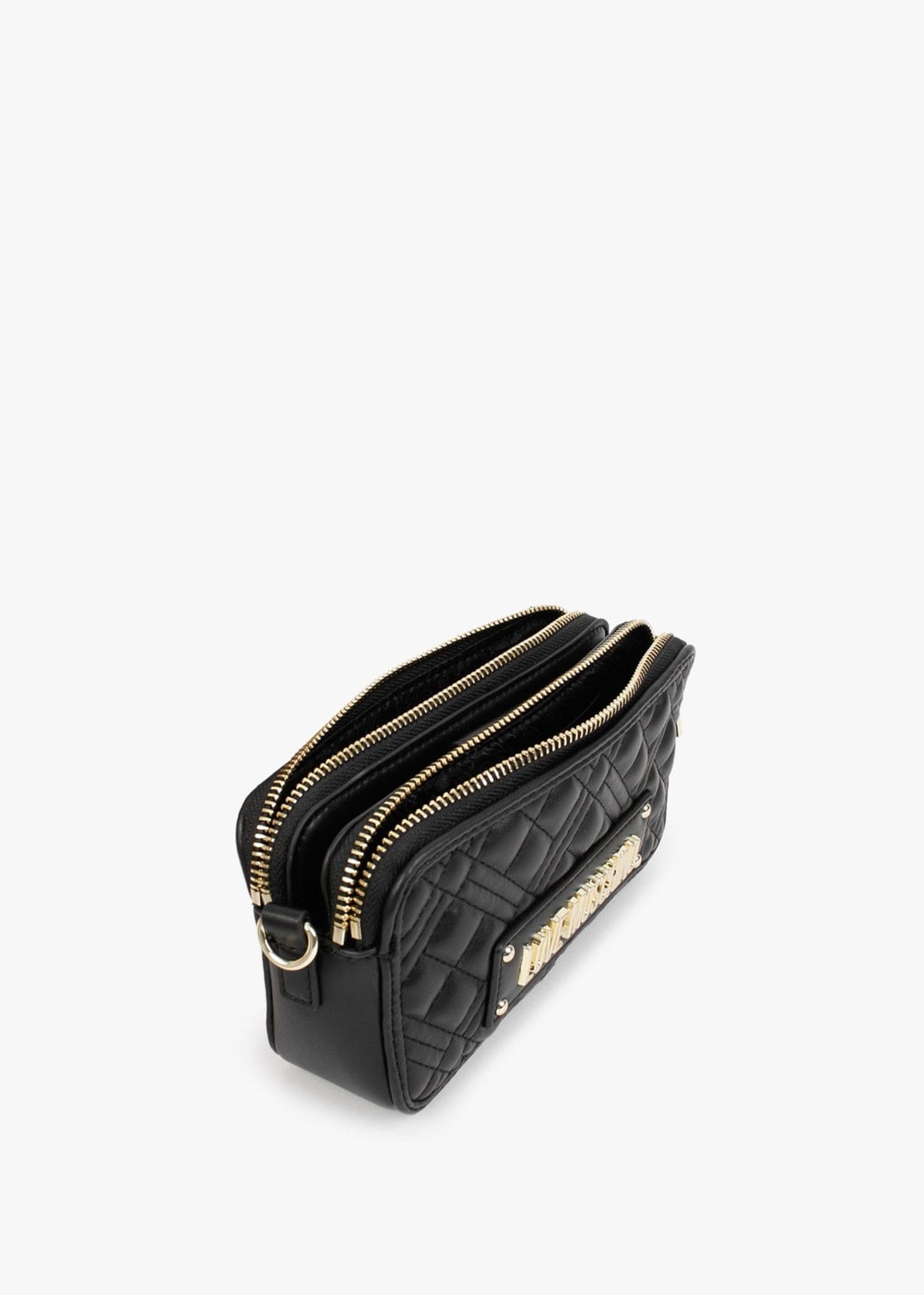 Small Classic Quilt Black Cross-Body Bag