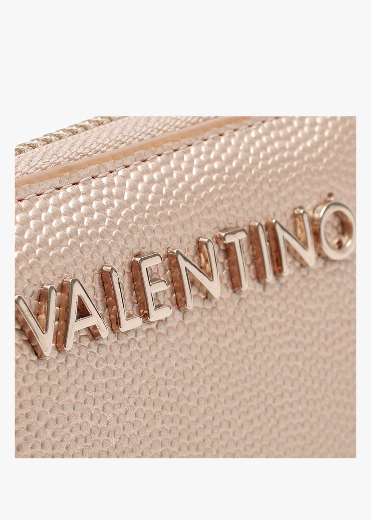 Divina Gold Pebbled Coin Purse
