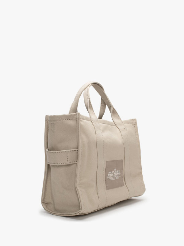 The Medium Beige Canvas Tote Bag