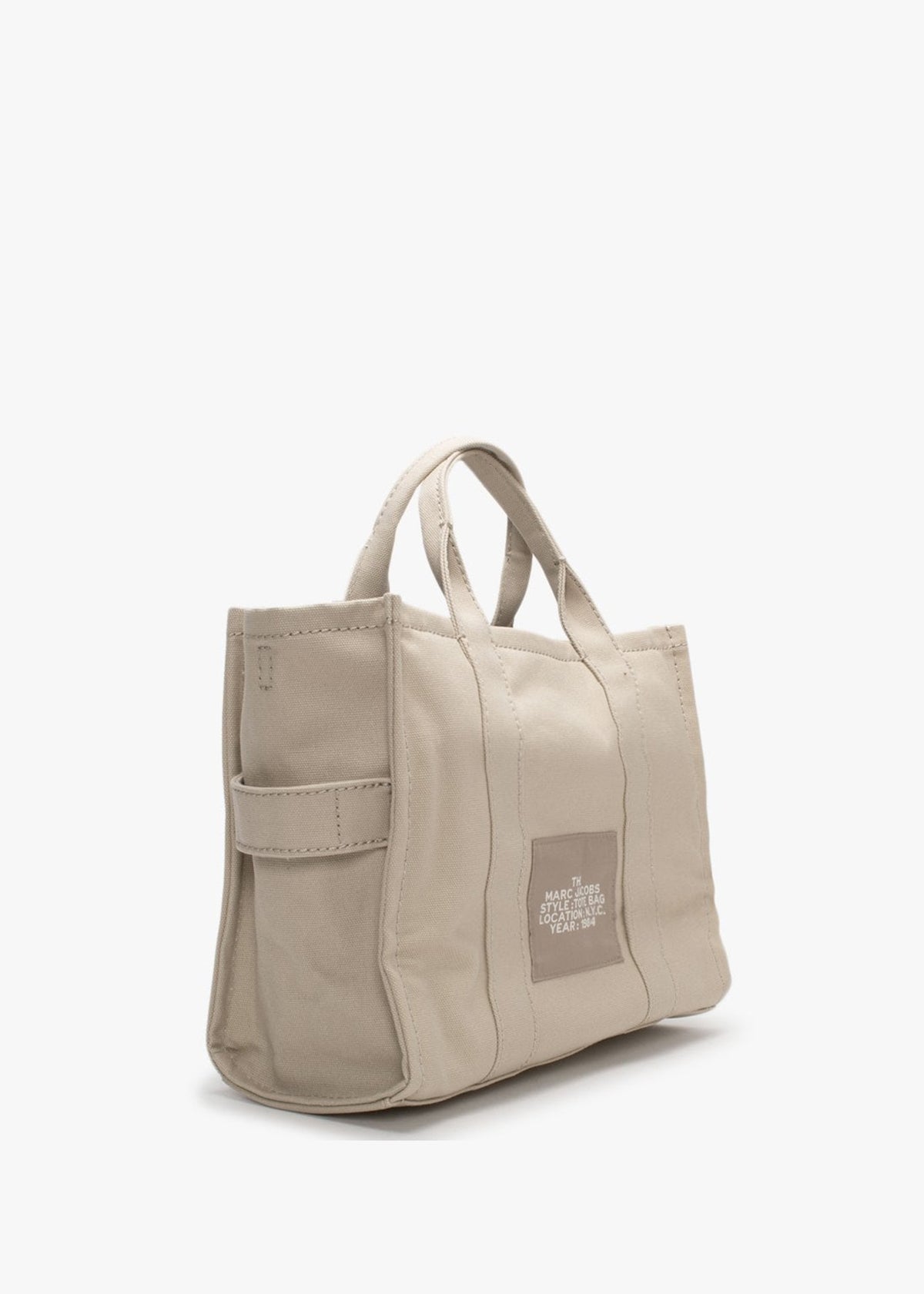 The Medium Beige Canvas Tote Bag