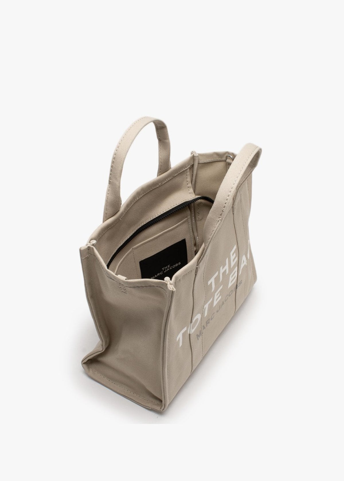 The Medium Beige Canvas Tote Bag