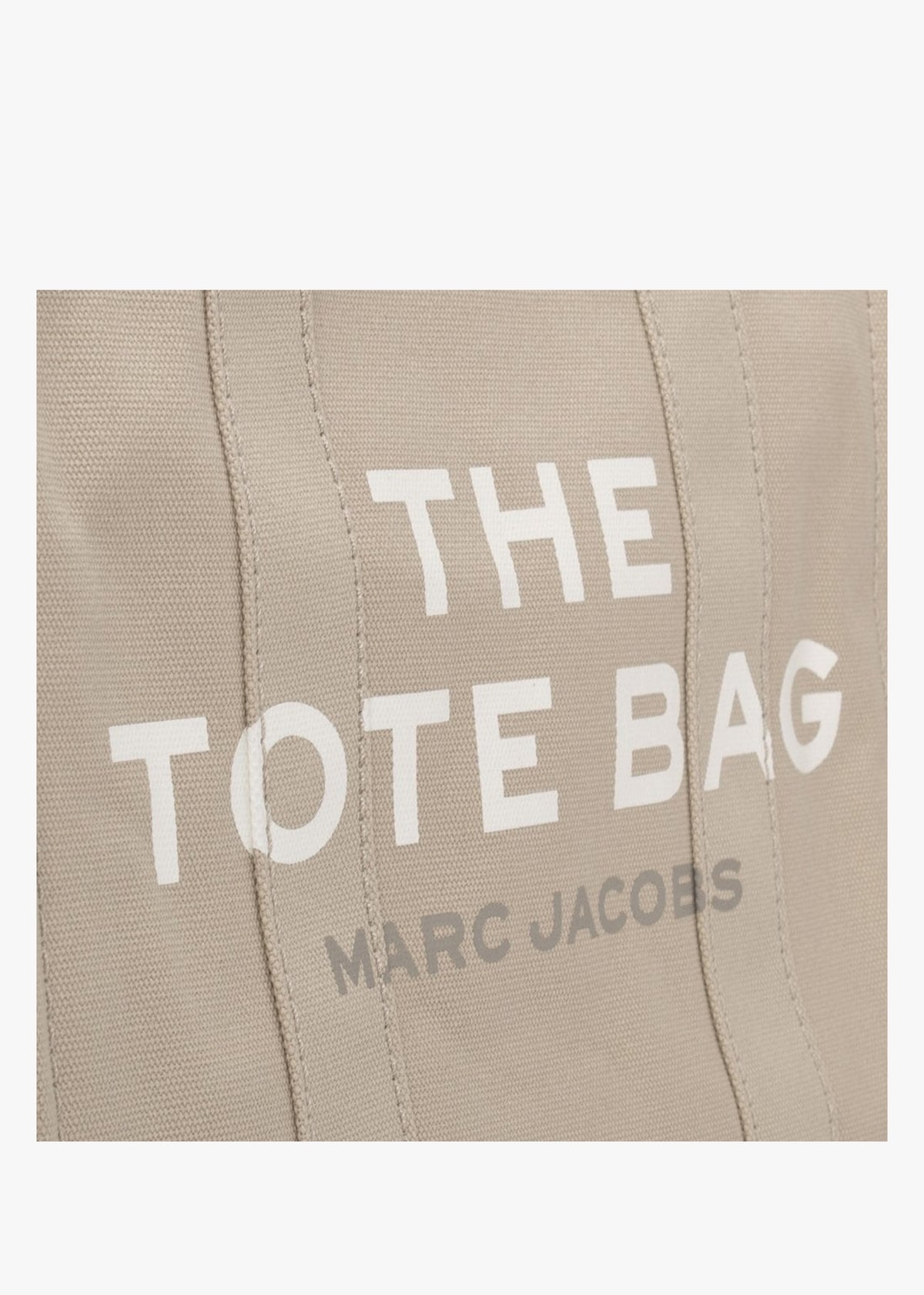 The Medium Beige Canvas Tote Bag