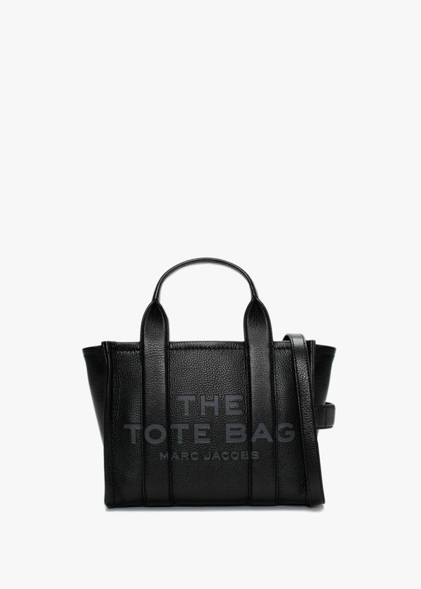 The Leather Small Black Tote Bag