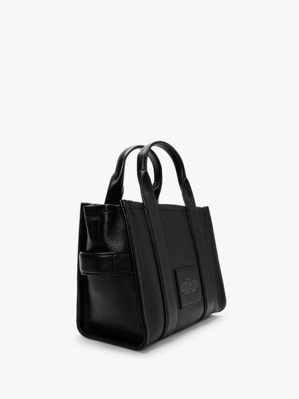 The Leather Small Black Tote Bag