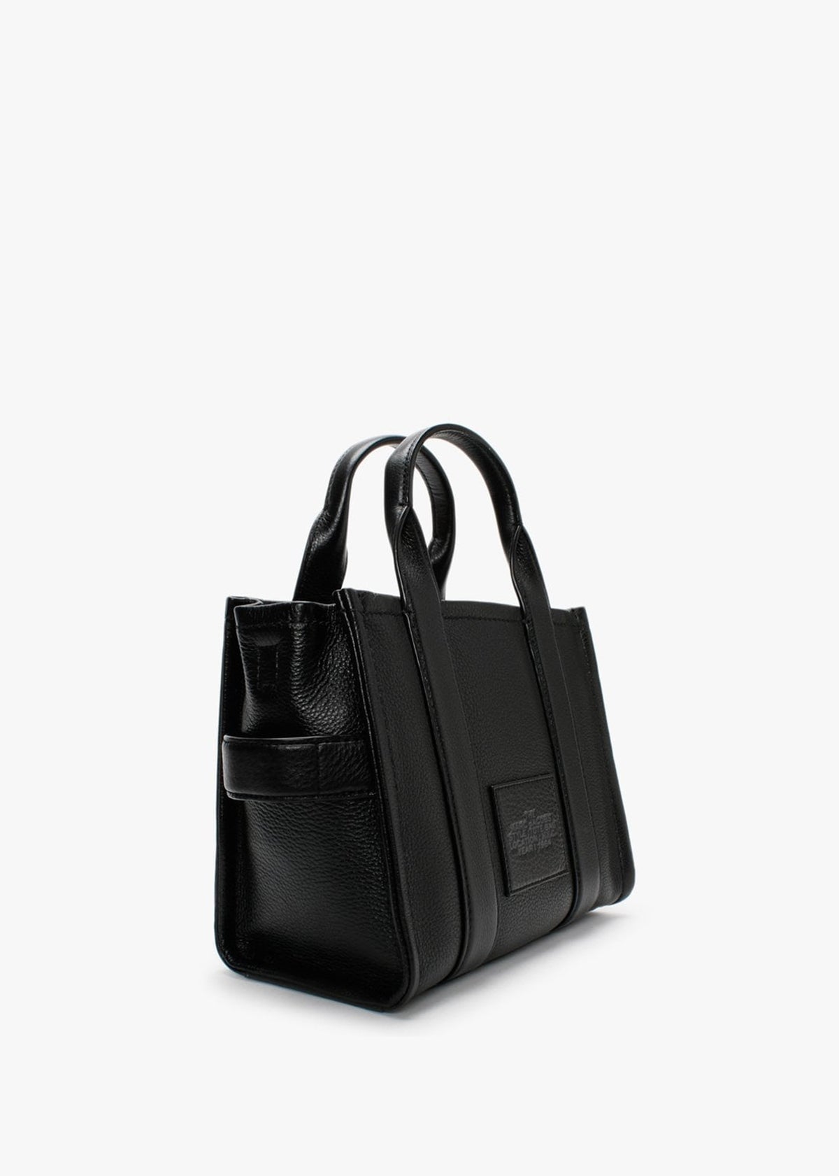 The Leather Small Black Tote Bag