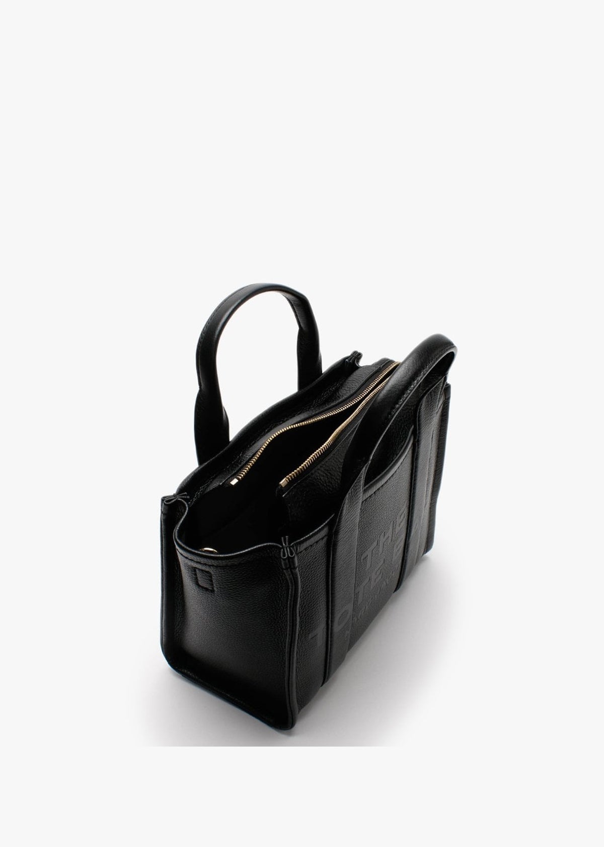 The Leather Small Black Tote Bag