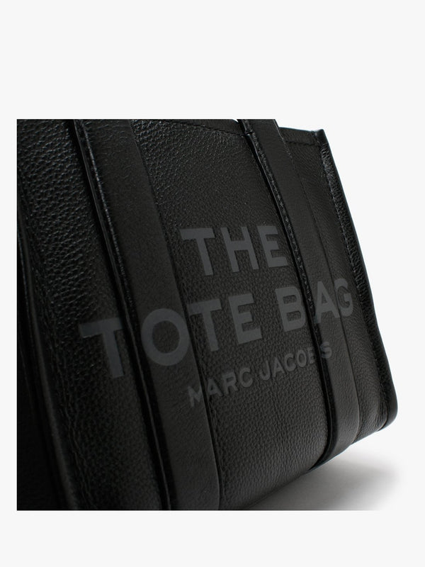 The Leather Small Black Tote Bag