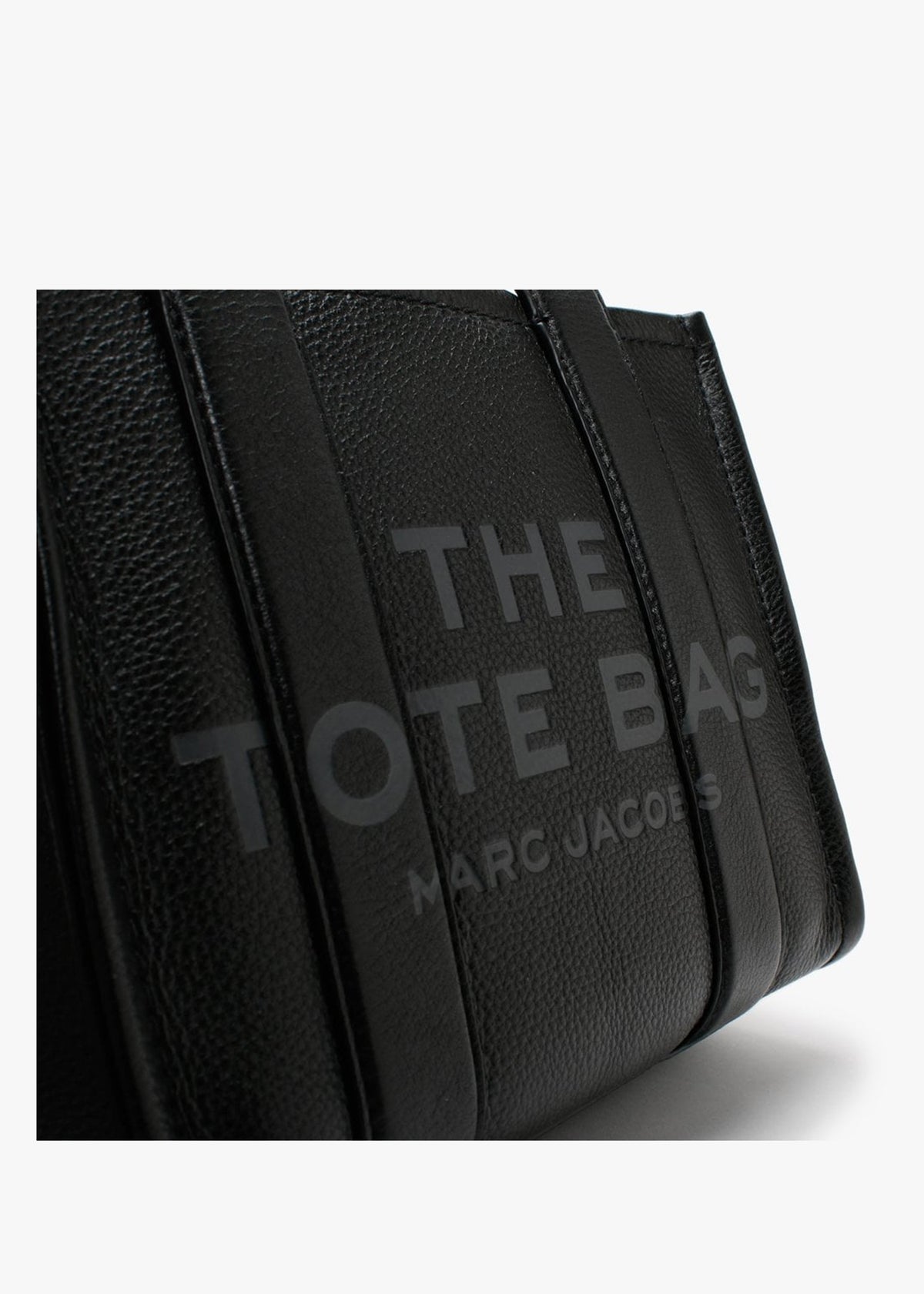 The Leather Small Black Tote Bag